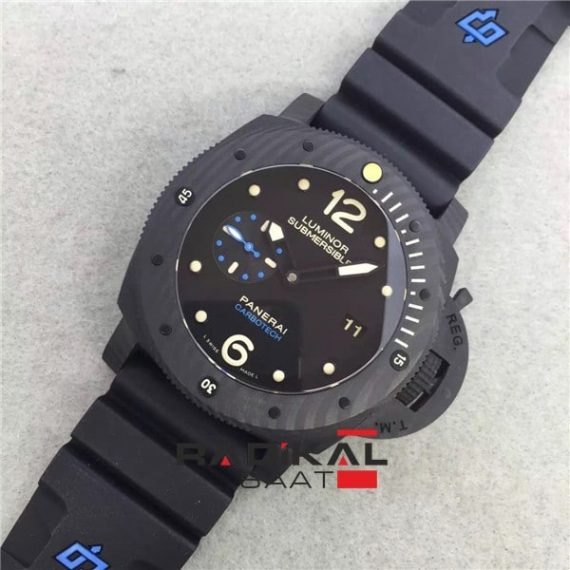 PANERAI Panerai Pam616 karbon fiber orijinal İsviçre mekanik hareket P9000