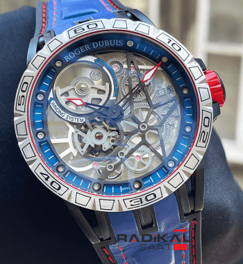 Roger Dubuis Excalibur Kırmızı Spider Pirelli