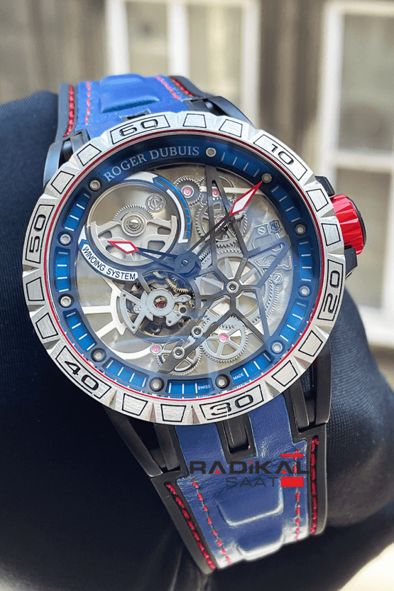 Roger Dubuis Excalibur Kırmızı Spider Pirelli