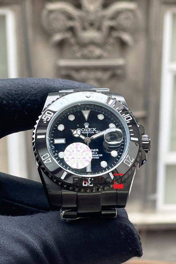 rolex submariner siyah kasa